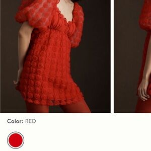 For Love & Lemons red dress